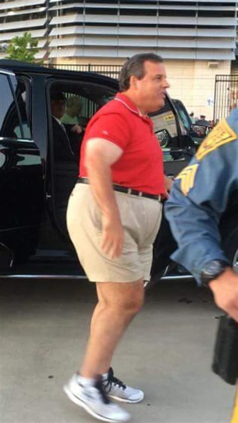 chris christie fat shorts